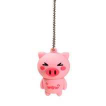귀여운USB 특이한 대용량 USB 캐릭터 예쁜 JASTER 귀여운 토끼 USB 플래시 드라이브 64 기가 바이트 만화, 07 Wow pig_02 8GB
