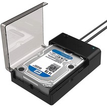 SABRENT 2.5인치 3.5인치 내부 SATA 하드 드라이브용 USB 3.0 툴 프리 인클로저 (ECKSL3), 단일옵션, ORIGINAL