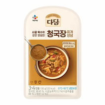 [CJ제일제당] 다담양념 골라담기, (냉장) 다담 청국장찌개 130g, x 1개, 11. 다담청국장찌개양념130G, 130g