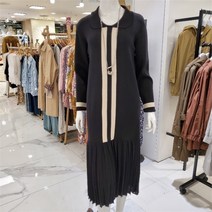 막스카라 NC11 카라밑단플리츠원피스 M13QKO331MEB1