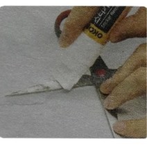 [오공] 자동차 앞유리 차량용 유리 스티커제거제 펜타입9ml 테이프