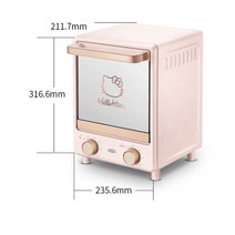 미니 오븐 레인지새로운 가정용 주방 다기능 미니 빵 오븐 2 개/대 베이킹 장비 피자 케이크 타트, 02 미국
