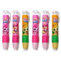 캐치티니핑 샤프식지우개 노크식 캐릭터지우개_[6개입], 랜덤