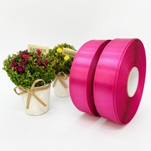 포장 리본 끈 제이제이리본 고밀도주자 2롤 45M (20mm 25mm), 20mm, 마젠타