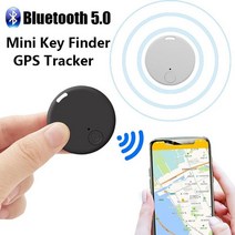 gps tracker smart key finder locator for kids old dogs 키 지갑 car bag 수하물 전화 알람 센서 anti lost wireless, 하얀