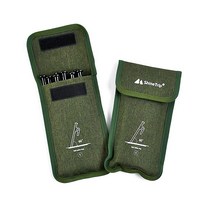 단조팩 파우치 옥스퍼드 수납가방 텐드팩 수납케이스, 그린-22cm