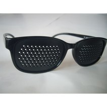 (고급형) 핀홀안경 [발명특허품] 연무현상없고 난반사빛 제거/선명하고 또렷함/렌즈와 테가 제일 가벼움/시력보호안경/시력강화운동/