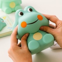 말랑말랑 돼지 피규어 토이 크리스마스선물, 스마일 아기 공룡 말랑말랑