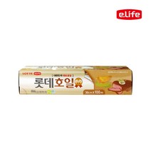 롯데 이라이프 두꺼운 호일 30cm x 100M 대용량 쿠킹호일 두께 18