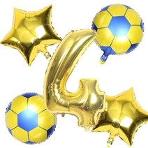 돈세는 기계 지폐 계수기 현금 위조지폐 감지기 지폐교환기 만화 축구 테마 호일 풍선 32Inch 번호 빨간색 노란색 둥근 공 생일 파티 장식 스포츠 회의 소품, 5pc gold 4