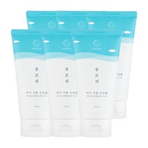 코리아나 푸르리 쿨링 진정 수딩젤 피부 장벽 강화 건조 판테놀 세라마이드 알란토인 열감 진정 유아 태열 땀띠 케어 어른 추천 베이비 아기 바디 얼굴, 160ml, 6개