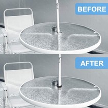 야외 파라솔 받침 부품 파티오 테이블 우산 콘 웨지 링 플러그 구멍 열기 또는 파라솔베이스 스탠드용 폴, 한개옵션0