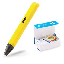 3D프린터 DIY FDM프린터 3d 펜 전문 세트 Sango PLA/ABS 필라멘트 프린터 펜 OLED 스크린 USB 액세서리, 03 YELLOW_02 AU