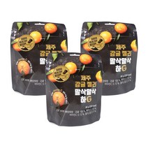 제주탐나애 제주 감귤 젤리 말삭하지 90g x 3개 말삭 제리