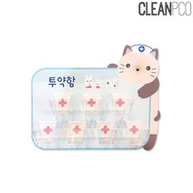 일음쇼핑^^*m루미 7구 레오 투약함 DIY 440x360mm 유치원함 케이스 벽인테리어 투약통 장식 어린이집함 물함일medi^*^