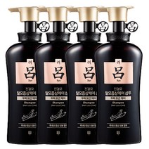 [후후맘] 려 진결모 탈모증상케어 삼푸 두피모근케어 490mL, 4개