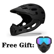 cairbull allcross 크로스 컨트리 자전거 풀 페이스 헬멧 casco lntegral mtb 익스트림 스포츠 안전 헬멧 cascos bicicleta, 교환 렌즈, ml(56-62cm)