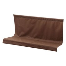 야외 정원 테라스 가든 벤치 의자 나무 원목 철제 인승 내구성 교체 오 스윙 커버 시트, 144cm x 45cm x 55cm, [10] 144cm x 45cm x 55cm