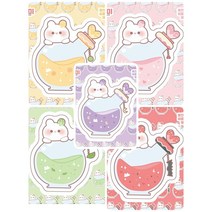 (비몽사몽문구점) 메미 마법 물약도무송, 노랑(기쁨)