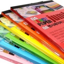 [동화오피스] 두성종이 OA 팬시페이퍼 80g 100매 / A4 색지 용지, P47 레몬색