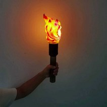 횃불 LED 전자 토치 램프 올림픽 교회 소품 횃불 등, 벽 램프  46cm