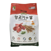 도그랑 어덜트 양고기와 쌀 훼미리 건식사료, 양, 4kg, 1개