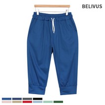 빌리버스 남자 7부 바지 BJJ009 남성 조거 밴딩 팬츠