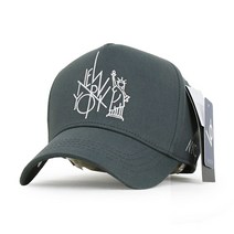 베이직엠 남성 여성 야구모자 볼캡 5각 아트뉴욕 NYC