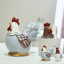 닭 2P 닭장식 닭장식품 창업선물 가게개업선물 창업선물 거실장식품 가게개업선물 닭장식 닭인형