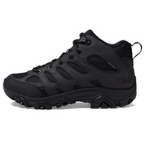 Merrell 남성용 모아브 3 미드 Wp 밀리터리 및 전술 부츠 블랙. 671987, 10_Black, Black_10 Wide
