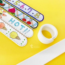 자동 만들기 미술 요술 팔찌 공예 1입 재료 공작