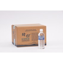 약산샘물 500ml*40병 천연암반수 정품보장 자외선차단 박스포장 강원도 홍천 천연암반수 프리미엄생수, 40, 500ml