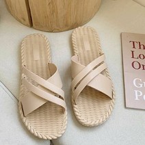 여성 비치 패션 코디 신발 편한 신혼 여행 슬리퍼 여행 신혼 예쁜 낮은굽 슬리퍼 코디신발 휴가바닷가