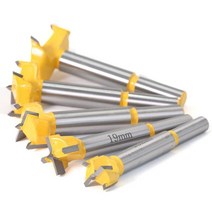 엔진톱 실린더 1pc 15mm-100mm Forstner 팁 라운드 섕크 구멍 톱 커터 힌지 보링 드릴 비트 목공 도구 목재, 05 19mm
