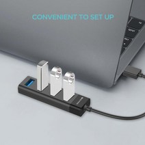 KEYMOX 4-포트 USB 3.0 허브 맥북 맥 프로 맥 미니 iMa.. 정품보장, Design 1