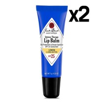 Jack Black 잭블랙 립밤 레몬 시어버터 SPF25 2팩
