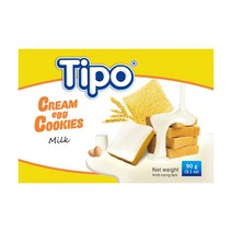 티포 에그 쿠키90g 계란과자/계란쿠키/에그쿠키/에그볼, 02_티포 버터쿠키75g x 1개