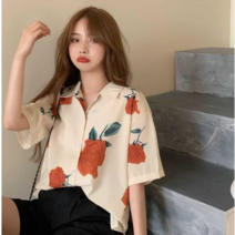 퀸하우스 로즈데이 빈티지 셔츠블라우스