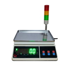 중량 선별 경보등 전자 저울 물류 택배상자 선별기, 빛을 가진 30kg2g