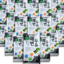 파스퇴르 검은콩 검은참깨 쾌변두유 190ml x 24팩