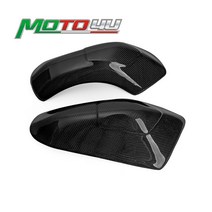 Ducati 899 뉴 카본 파이버 사이드 탱크 프로텍터 슬라이더 좌우 평직