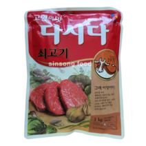 CJ제일제당 쇠고기 다시다, 1kg, 4개