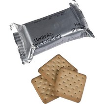 [까미마켓] X4 정품 독일 육군 생존 식품 팩 야외 하드택 비스킷 125g NATO MRE 크래커 4팩