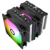 Thermalright PS120SE ARGB CPU 에어 쿨러 7개의 히트 파이프 CPU 쿨러 듀얼 팬 120mm TL-C12B-S V2 PWM 에어 쿨러 AGHP 4세대 기술 S-FDB 베어링 AMD AM4 AM5intel 170011501 1200 지원