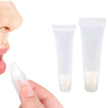 액상화장품 반투명 리필 튜브케이스 10개 출장 샘플통, 10ml
