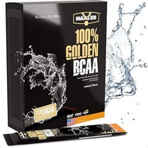 Maxler 100% Golden BCAA 파우더 - 가속 근육 회복 및 순 근육 성장을 위한 운동 중 및 운동 후 회복 음료 - 6g 비건 BCAAs 아미노산 - 15인분 - 천, 자연스러운, 0.24온스(15개들이 팩)
