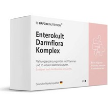 독일직구 BAFOXX 식물군 복합체 12가지 네이쳐 및 엑티브균 배양균 200억 CBE 다량 이눌린 비오틴 엽산 포함 비건 60캡슐, 수량, 상세참조