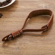 감성스터프 미러리스 카메라 가죽 손목 핸드 스트랩, 브라운