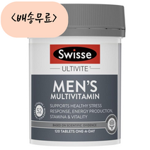 스위스 남성 멀티비타민 120개입, 1개, 120개