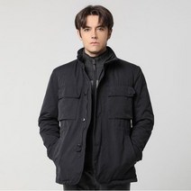닥스셔츠 NOTIG 화섬 4포켓 구스다운 사파리 점퍼 네이비 OIF1JPJF102N1